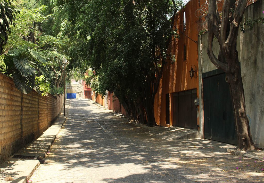 Calle en Acapantzingo Cuernavaca
