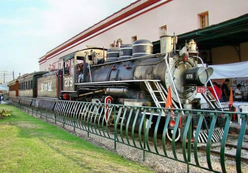 Tren de vapor en Cuautla