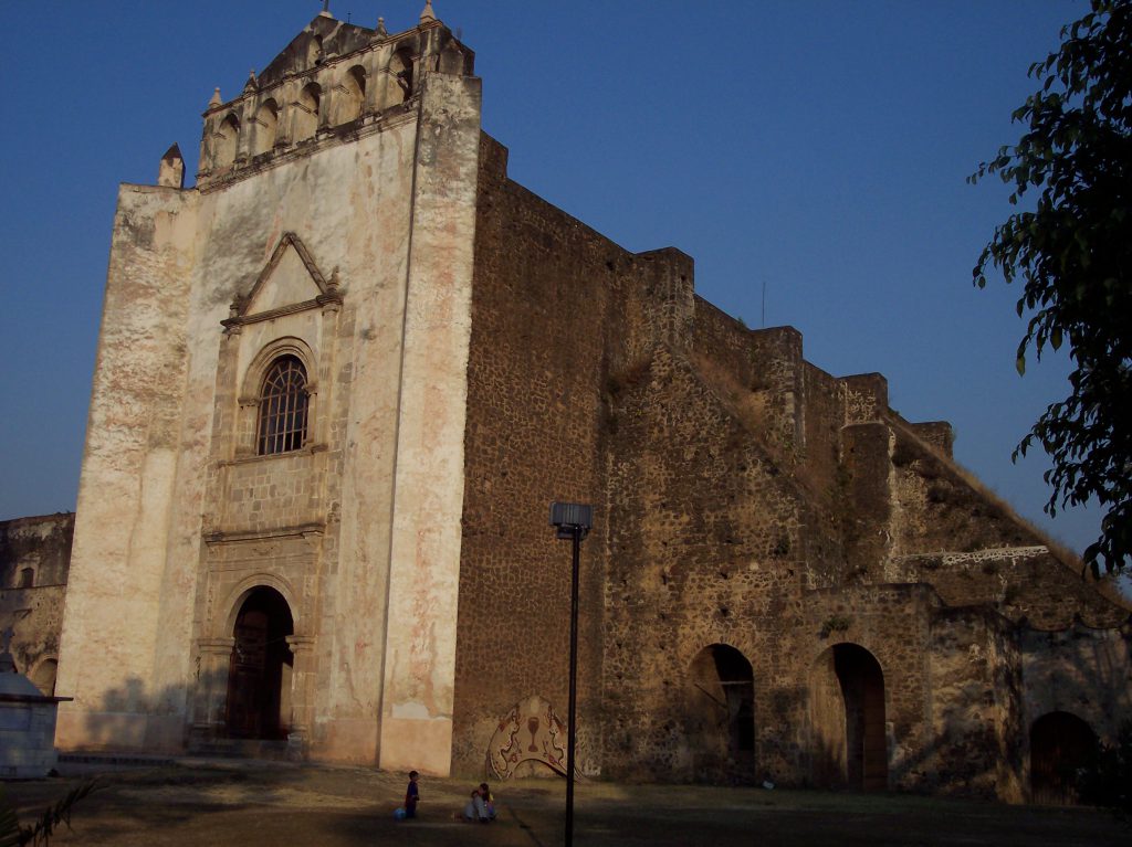 Convento de San Juan Bautista en Tlayacapan