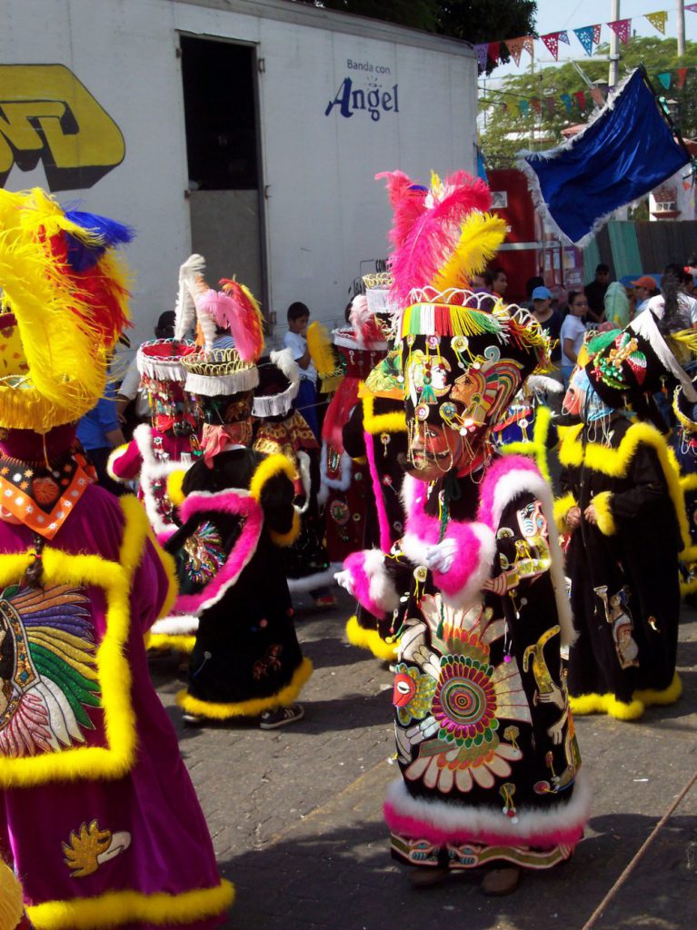Chinelos en el Carnaval de Jiutepec