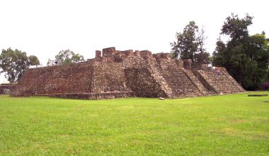 Zona arqueologica de Teopanzolco en Cuernavaca