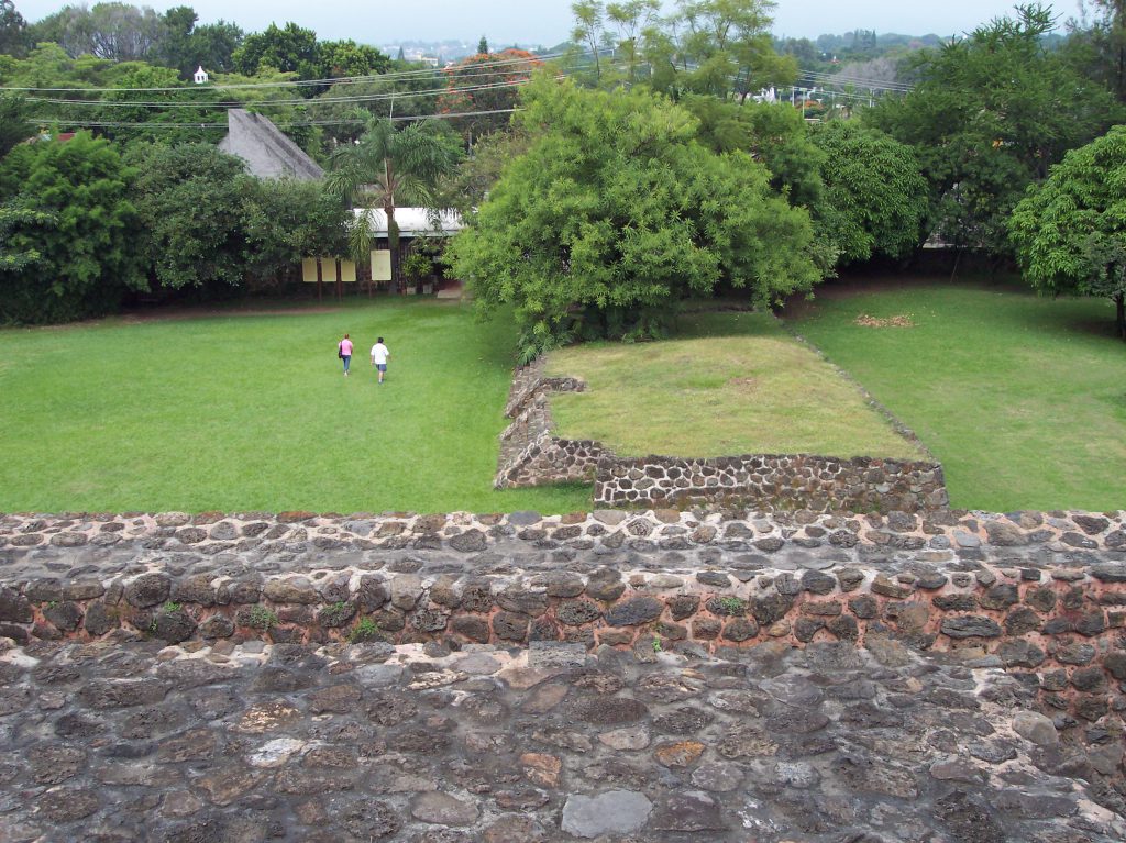 Zona arqueologica de Teopanzolco en Cuernavaca