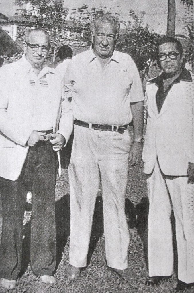 Eduardo Díaz Garcilazo, Gabriel Díaz Garcilazo y Arturo “Tigre” Betancourt.