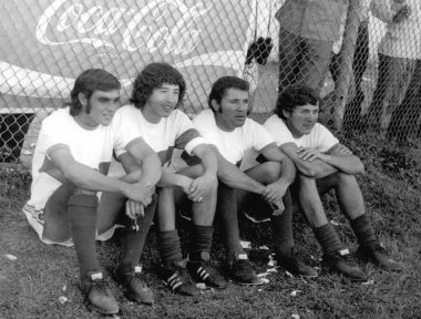Rubén Anguiano, Rodolfo “Triquis” Sotelo, Mario Montante y Felipe Ocampo.
