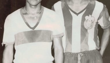 Agustín Coruco Díaz con Chava Reyes del Guadalajara