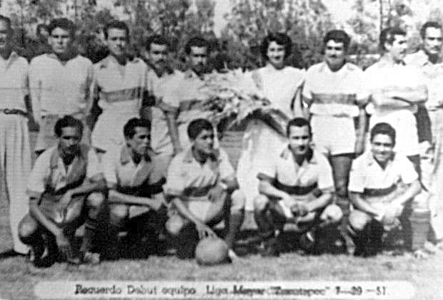 Equipo del Zacatepec que debutó en Primera División