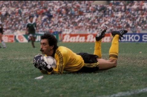 Pablo Larios en el mundial de México 86
